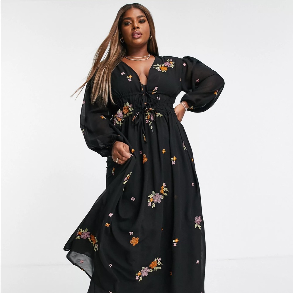 ASOS DESIGN Curve Maxi Dress (NWT)